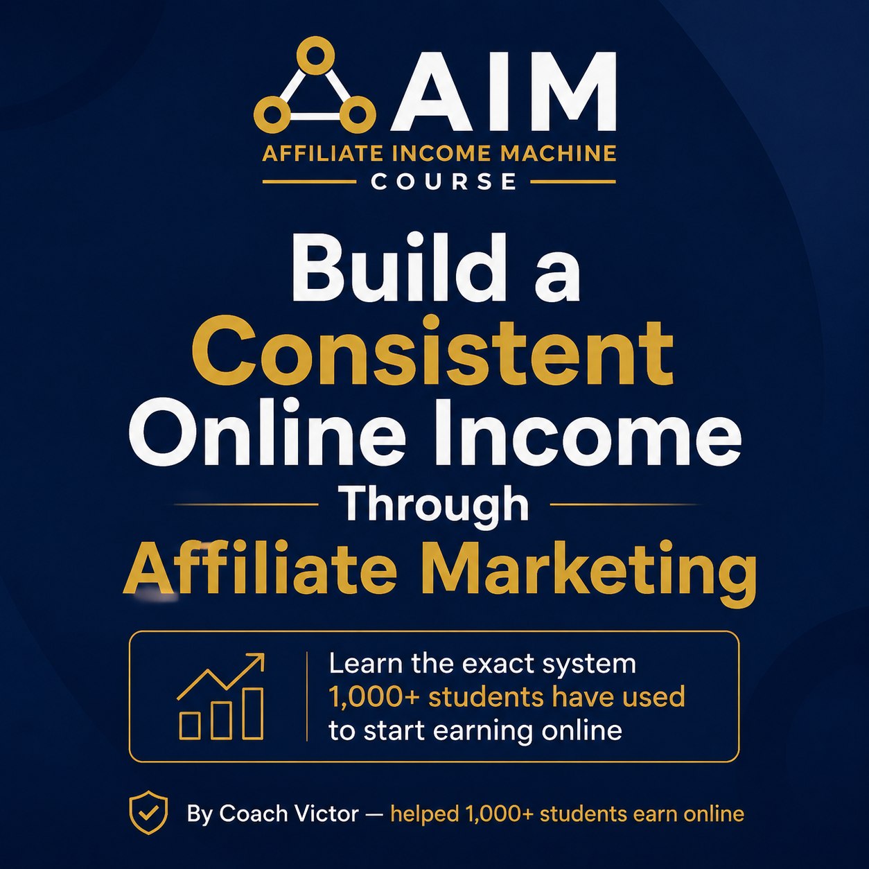 Affiliate Income Machine course poster